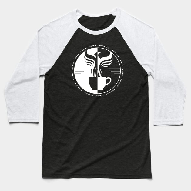 Amelia Logo White Baseball T-Shirt by The Amelia Project